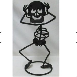 Retired Partylite skeleton NIB